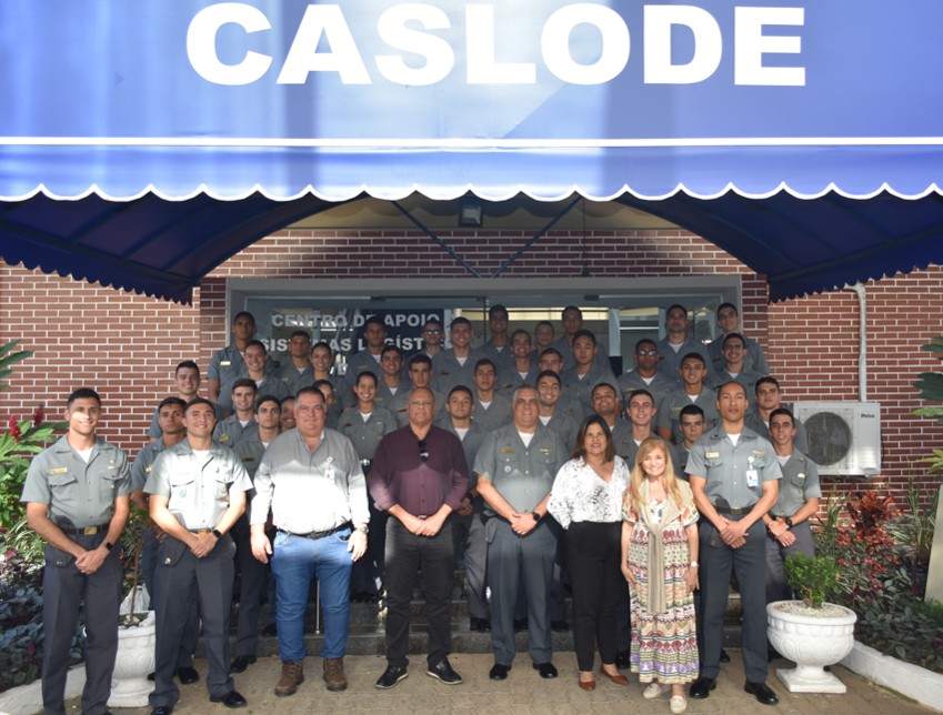 CASLODE recebe os Aspirantes Intendentes da Escola Naval (EN)