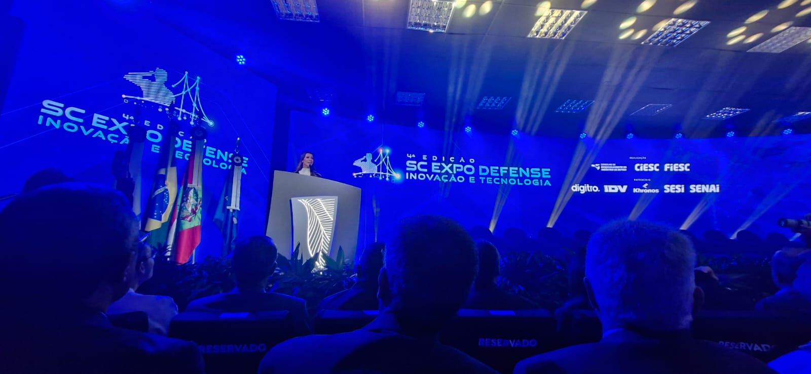 CASLODE participa da 4ª Edição de SC EXPO DEFENSE na Federação das Indústrias do Estado de Santa Catarina (FIESC) em Florianópolis/SC