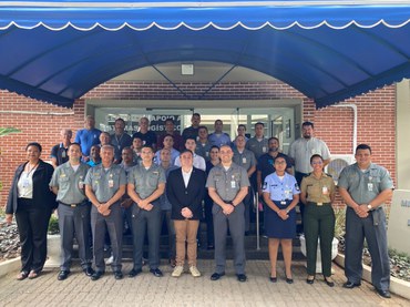 Alunos em visita ao CASLODE