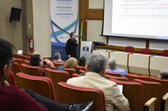 Nicolás Wschebor, Universidad de la República – Uruguai - Crédito: NCS/CBPF