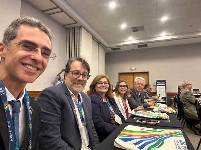 Diretores de Vinculadas do MCTI presentes no S20 - Crédito: LNCC