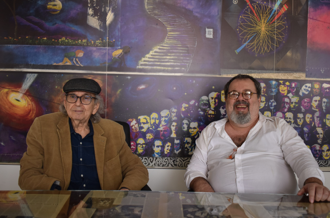 Amos Troper e Francisco Caruso Crédito: Ana Gouveia / NCS