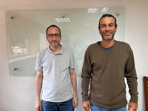 Nudelman e Rossi - Crédito: NCS/CBPF