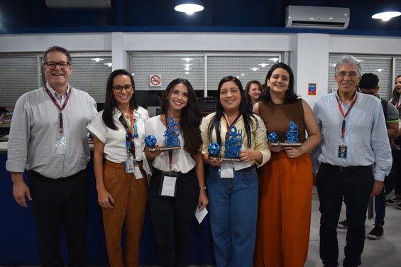 Premiação dos melhores trabalhos / Crédito: NCS/CBPF