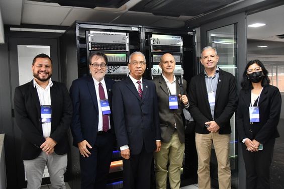 Visita ao Lab-IA do CBPF - Crédito: NCS/CBPF