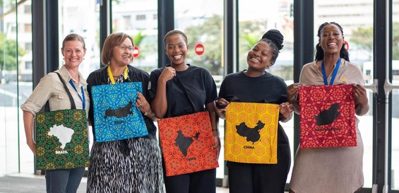 Registro da Cúpula de Comércio e Investimento Agrícola BRICS+, impulsionada pelo grupo Mulheres de Negócios do BRICS, realizada na África do Sul | Foto: Divulgação BRICS WBA