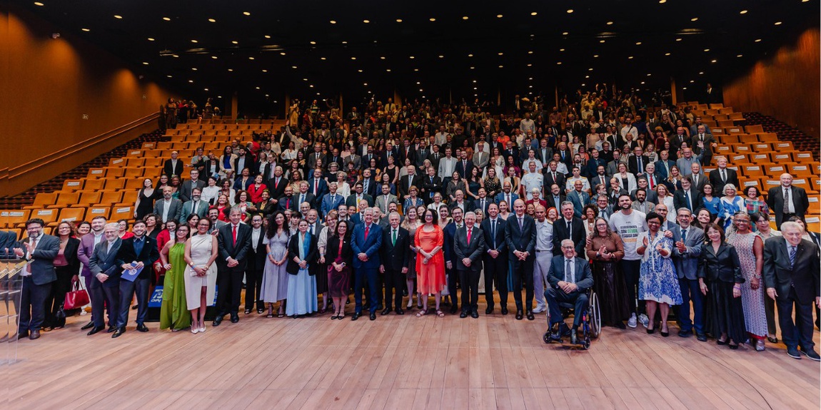 Solenidade em Brasília celebrou a fundação do CNPq, reunindo autoridades, pesquisadores e representantes da comunidade científica - Crédito: Luara Baggi (ASCOM/MCTI)