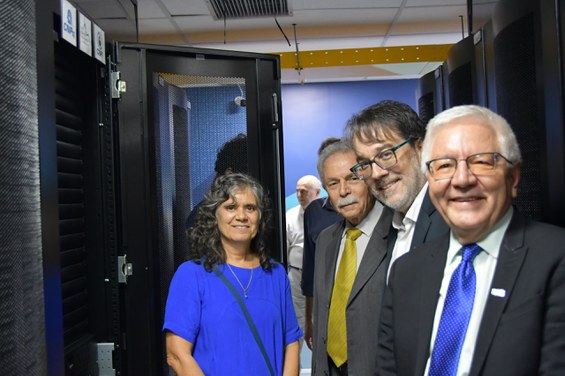 Visita ao Rio Science Datacenter - Crédito: NCS/CBPF