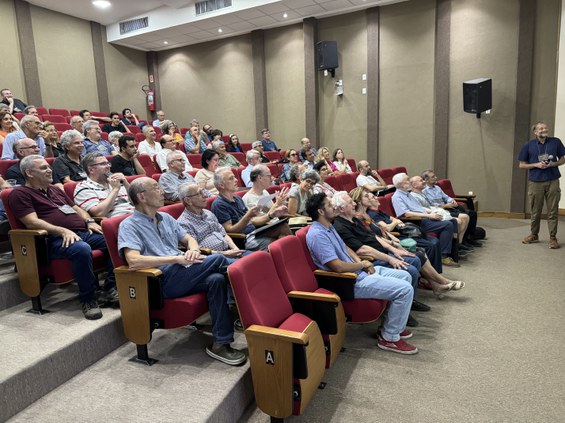 Herrmann durante evento