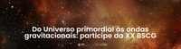Do Universo primordial às ondas gravitacionais: participe da XX BSCG
