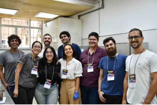 Participantes da 8ª EAFExp - Crédito: NCS/CBPF