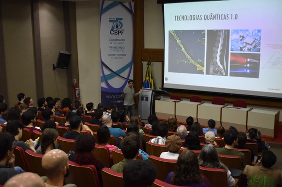 Colóquio sobre tecnologias quânticas - Crédito: NCS/CBPF