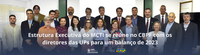 Estrutura Executiva do MCTI se reúne no CBPF com os diretores das UPs para um balanço de 2023