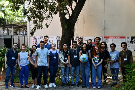 Foto oficial do evento. (NCS/CBPF)