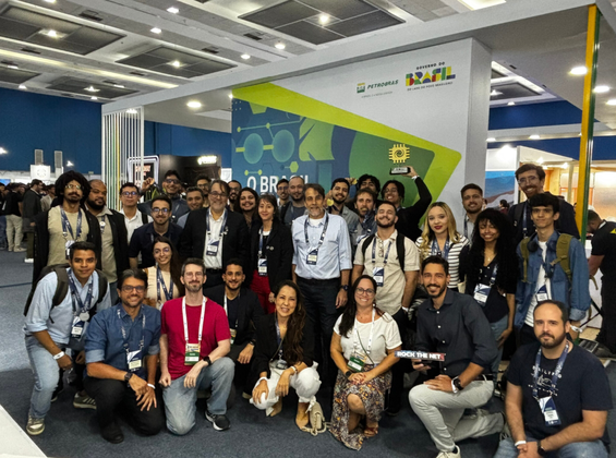 Participantes do Hackathon puderam participar da SBGf Conferencia - Crédito: NCS/CBPF