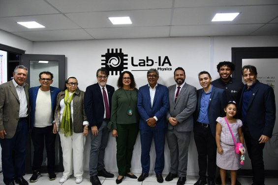Laboratório de Inteligência Artificial para a Física - Crédito: NCS/CBPF