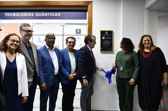 Inauguração do Laboratório de Tecnologias Quânticas - Crédito: NCS/CBPF