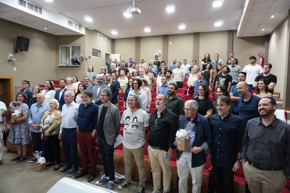 Cerimônia de posse - Crédito: NCS/CBPF