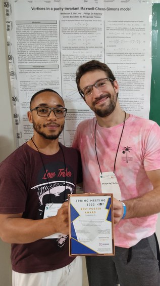 Da esquerda para direita: Wellisson de Lima e Philipe de FabritiisCrédito: arquivo pessoal