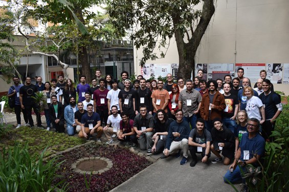 Participantes da Escola de Verão Jorge André Swieca - Crédito: NCS/CBPF