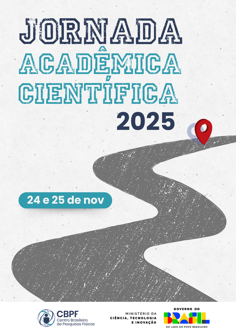 Cartaz Jornada Acadêmica Científica do CBPF 2024jpg