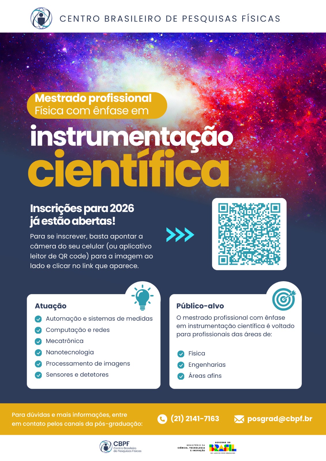 Mestrado Profissional 2026