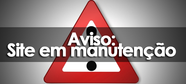 Portal em Manutenção