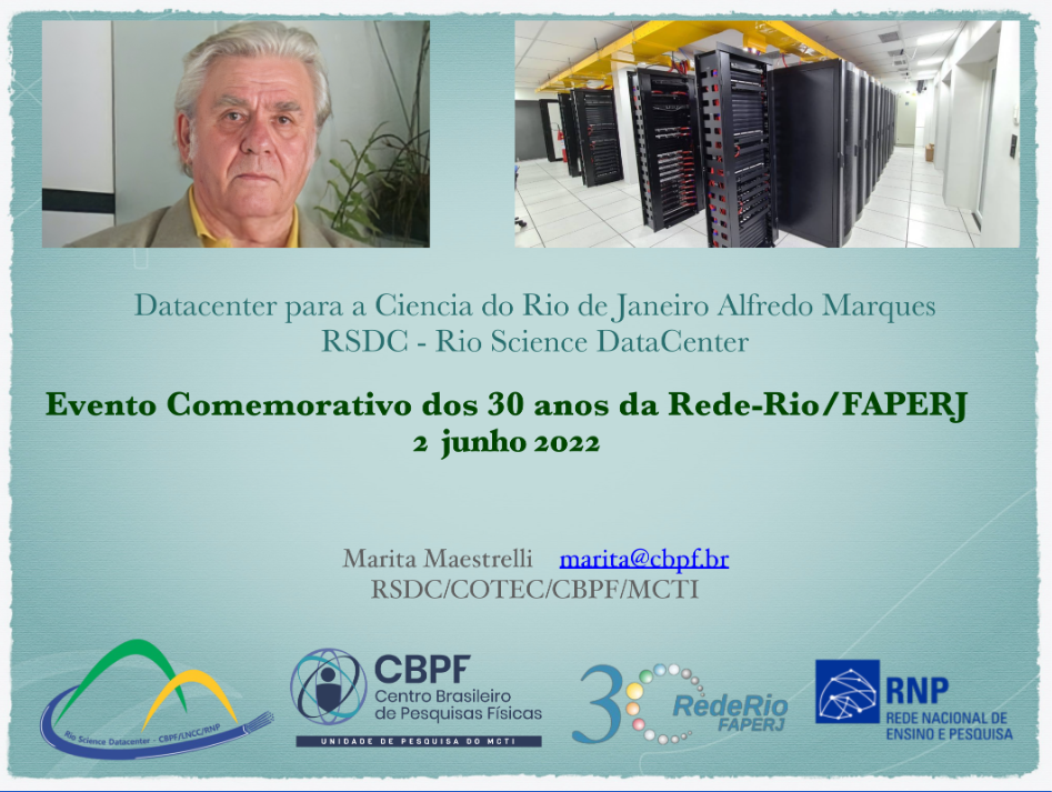 Evento comemorativo dos 30 anos da Rede-Rio