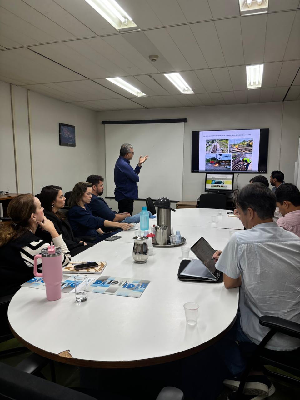 Reunião sobre andamento das obras do Novo Pac em Recife