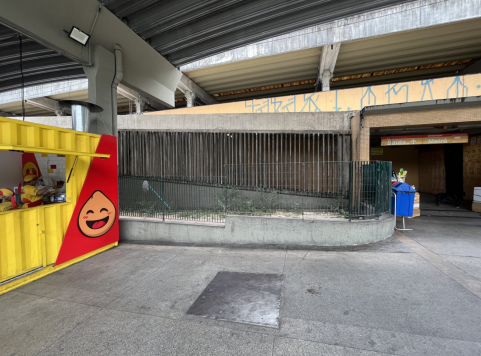 Localização: área após entrada do SEI, jardim