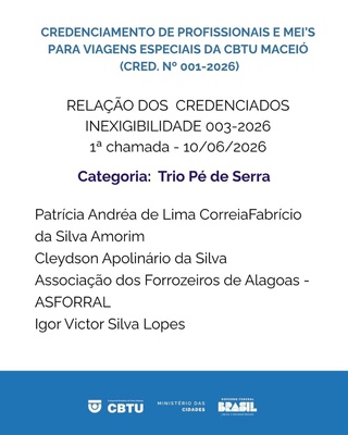 Categoria Trio Pé de Serra