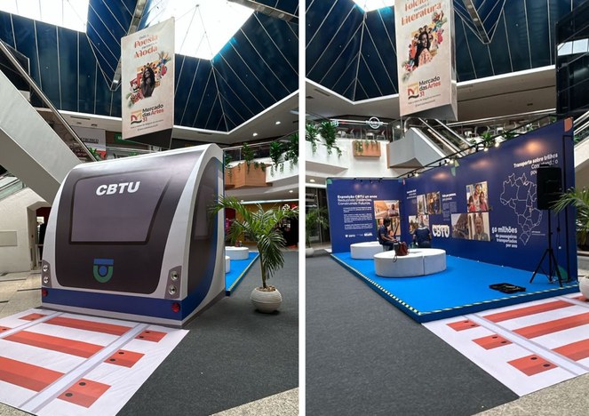 Exposição com VLT em 3D