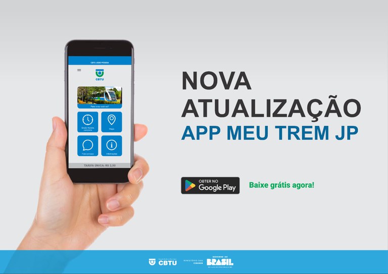 Aplicativo meu trem JP