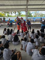 Papai Noel chega de trem nesta quinta, 11, na Estação João Pessoa