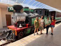 Em passeio de trem, guias de turismo desvendam as singularidades de Fernão Velho