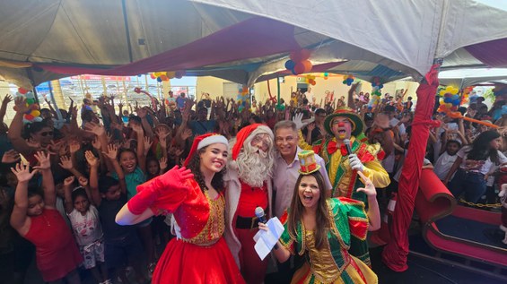 CBTU Natal realiza o 15º Trem Natalino com a presença de 500 crianças