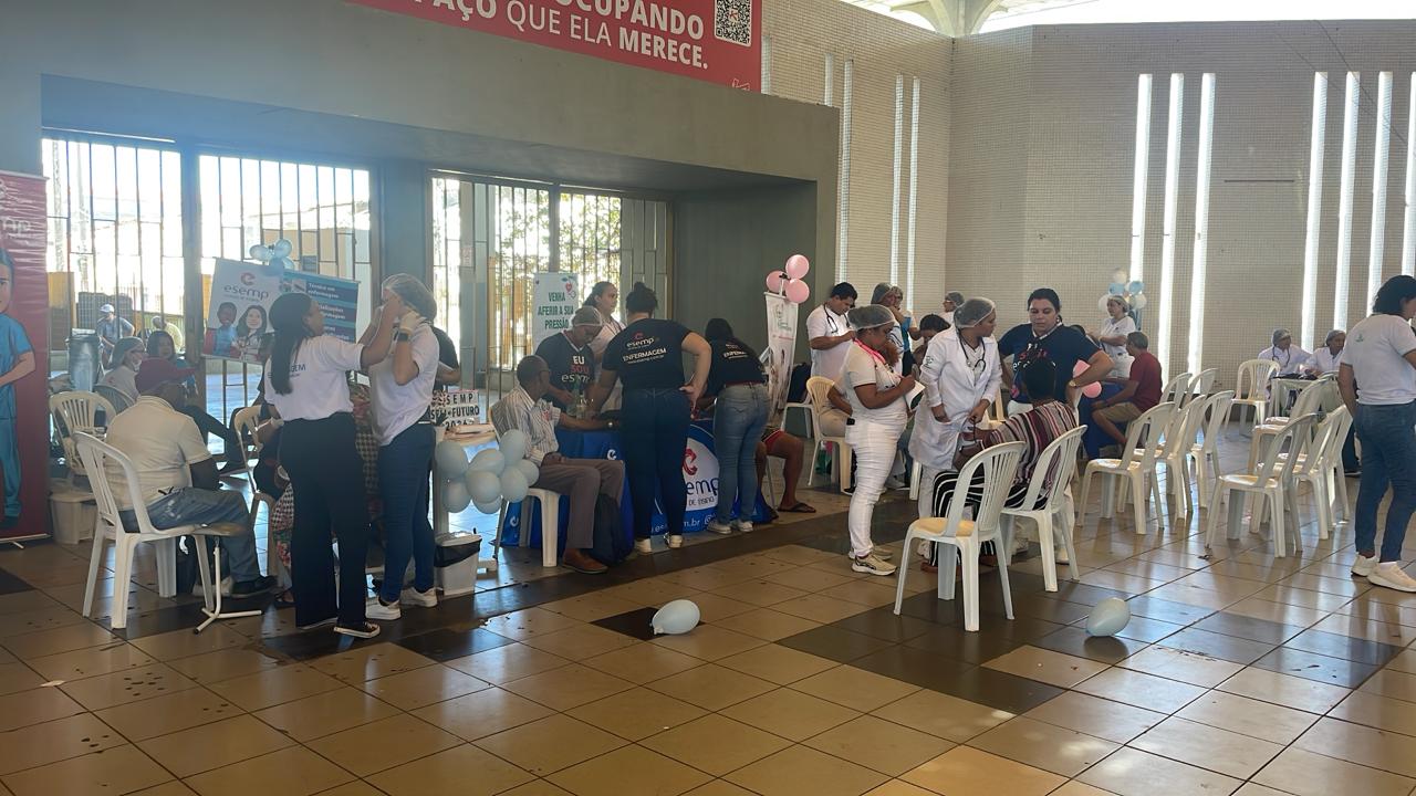 Ação de saúde oferece atendimento gratuito na Estação Recife