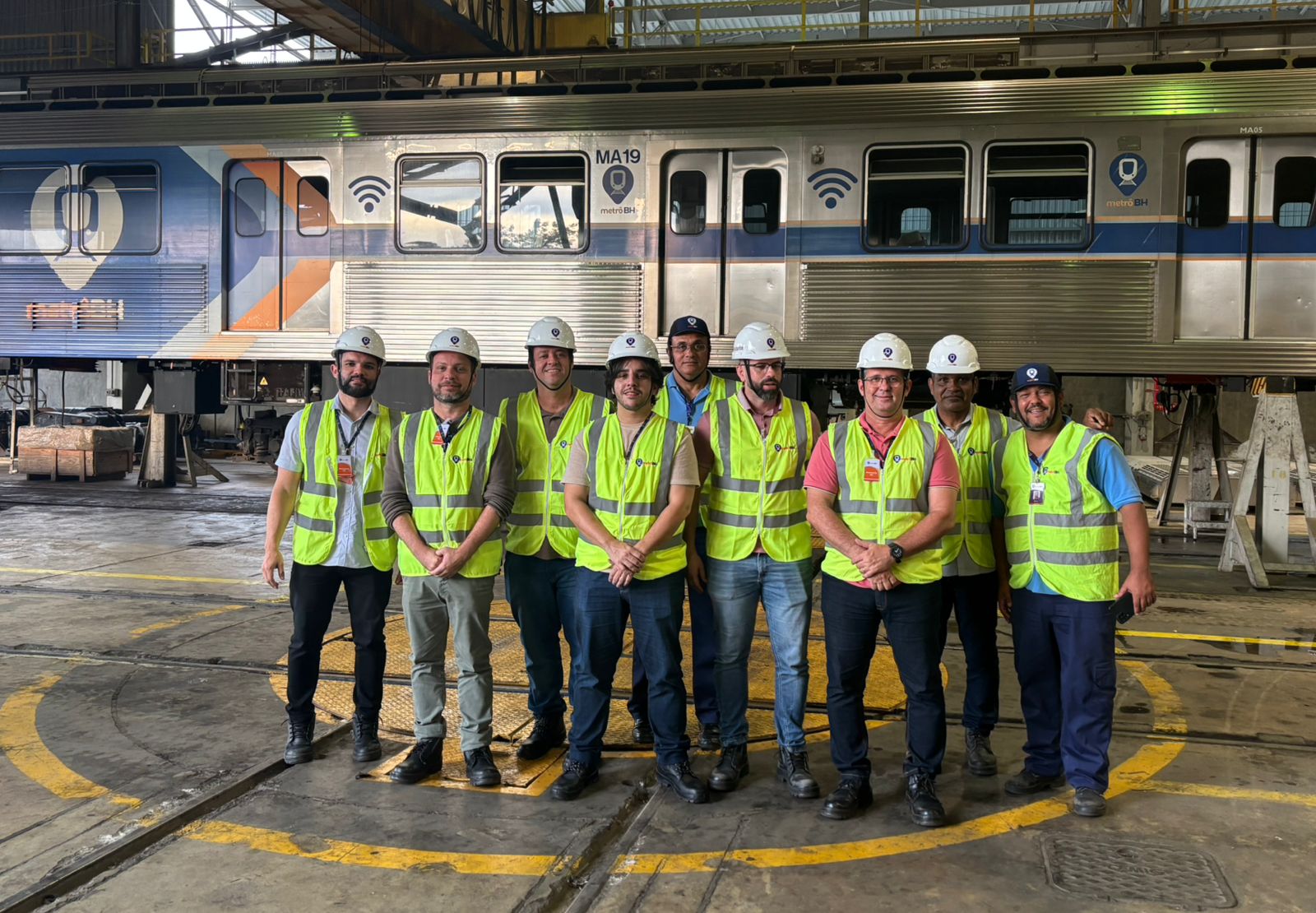 CBTU inicia treinamentos de equipes para realizar operação e manutenção nos trens adquiridos do MetroBH