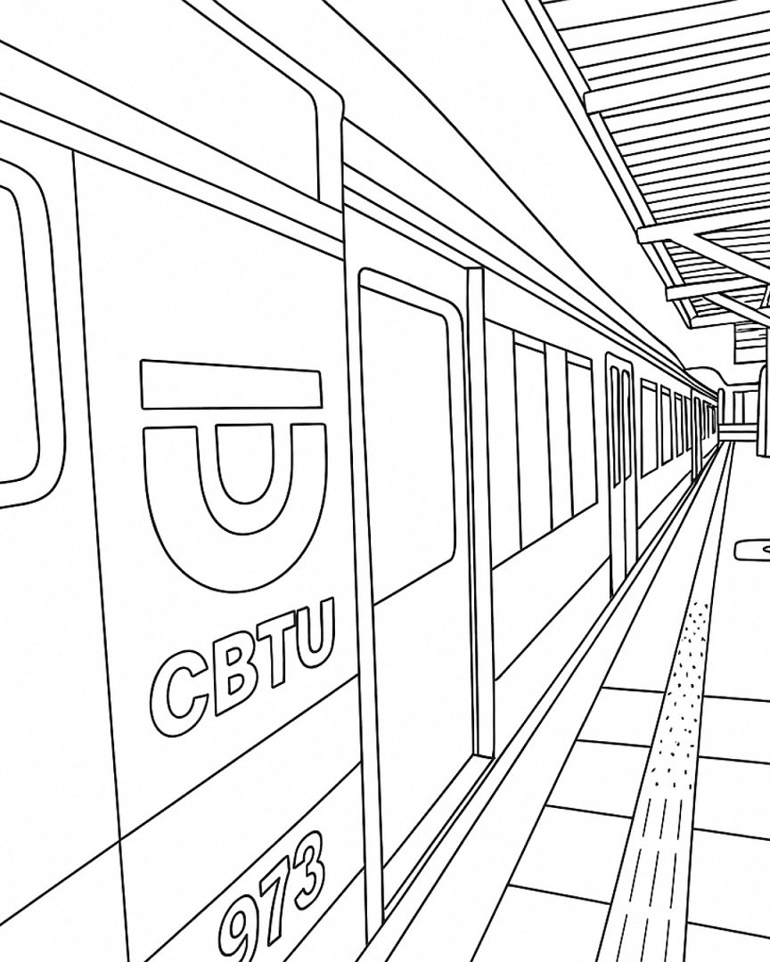 Vagão da CBTU