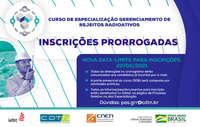 CDTN/CNEN lança primeiro curso de especialização em gerenciamento de rejeitos radioativos do Brasil