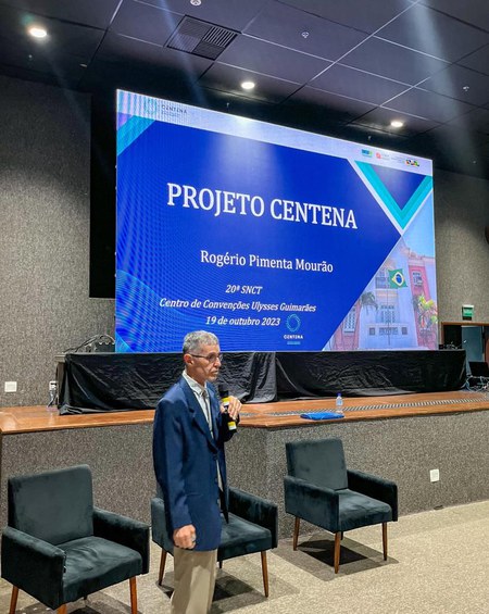 Apresentação do projeto Centena em Brasília
