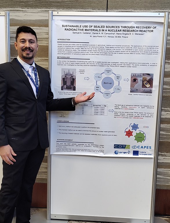 Samuel Caldeira na Polônia (Acervo pessoal)