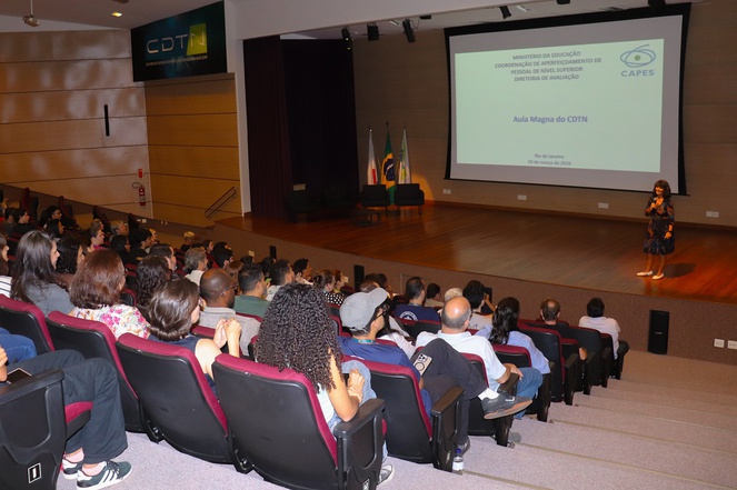 Aula magna - PPG-CDTN | Foto: Deivid Oliveira