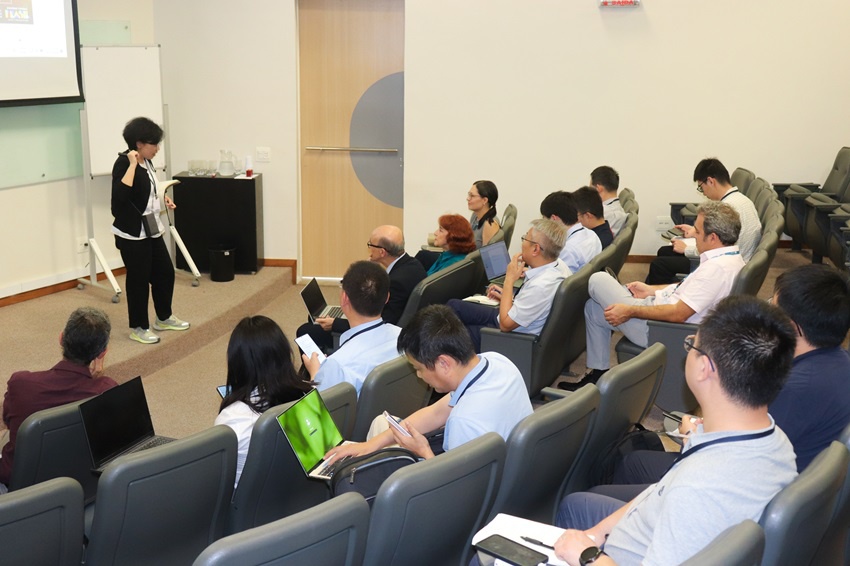 Visita da comitiva da CNCC ao CDTN (Foto: Deivid Oliveira/CDTN)