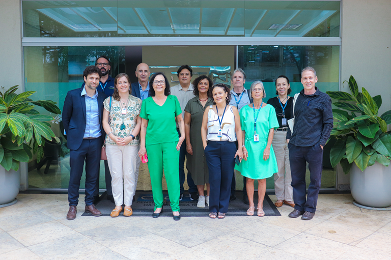 Visita de representantes da Embaixada da França no Brasil e do Consulado de Belo Horizonte (Foto: Deivid Oliveira/CDTN)