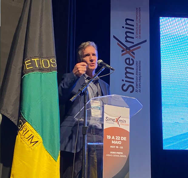 Palestra Francisco Javier Rios na Simexmin (Foto: ADIMB)