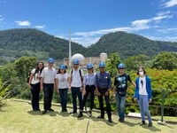 Pós-graduandos/as do CDTN conhecem as instalações de Angra 1 e 2