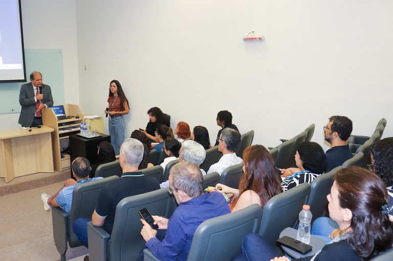 Convidados do Seminário de Resultados do Projeto CENTENA 2025 (Foto Deivid Oliveira)