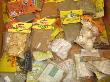 Condimentos e Alho tratados por processo de irradiação