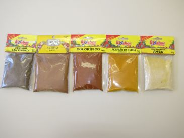 Condimentos tratados por processo de irradiação